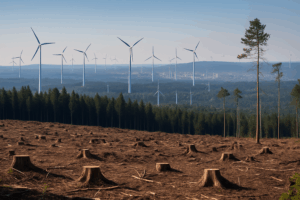 Windkraftanlagen im Stadtwald Heilbronn