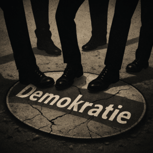 Demokratie mit Füßen getreten
